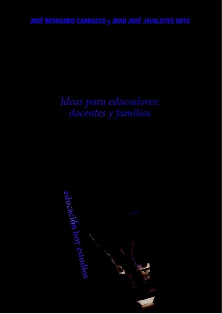 Motivar para educar Ideas para educadores: docentes y padres Imagen portada