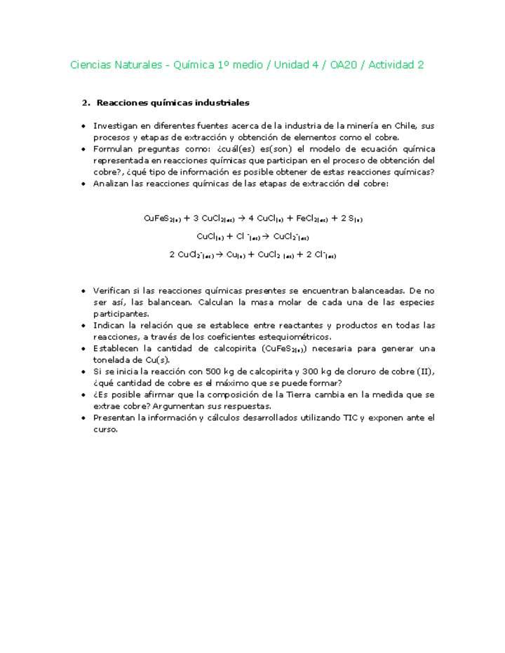 Ciencias Naturales 1 medio-Unidad 4-OA20-Actividad 2 Imagen portada