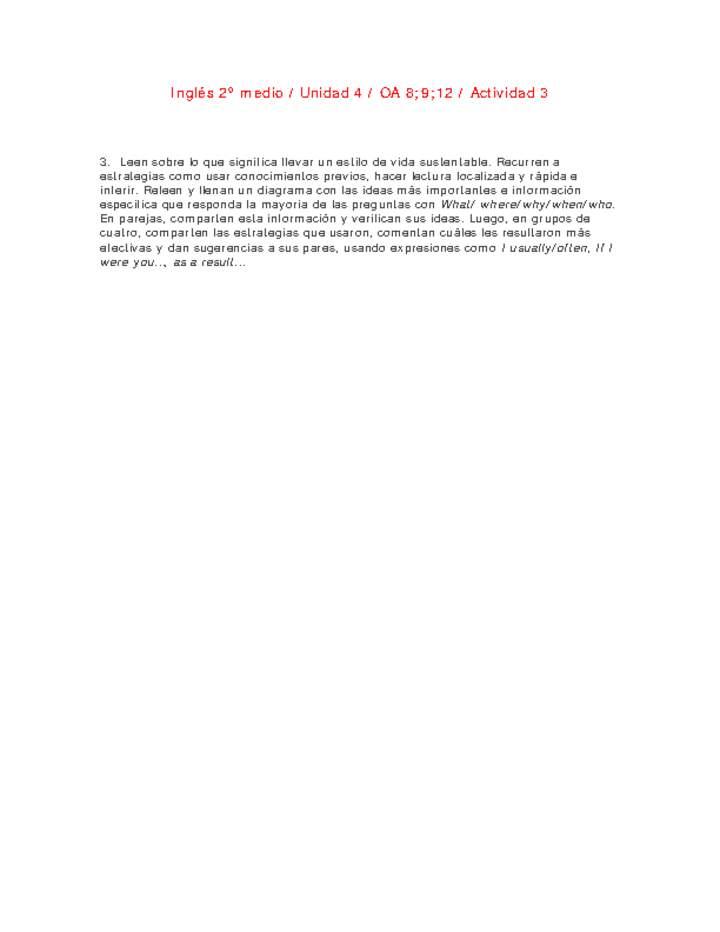 Inglés 2 medio-Unidad 4-OA8;9;12-Actividad 3 Imagen portada